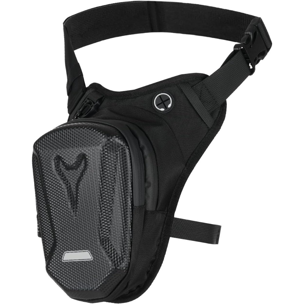Motorrad Taille Pack Bein Taschen Männer Frauen Fahrrad Reiten Radfahren Taktische Oberschenkel Tasche Motorrad Zubehör Kit Als Satchel: Black