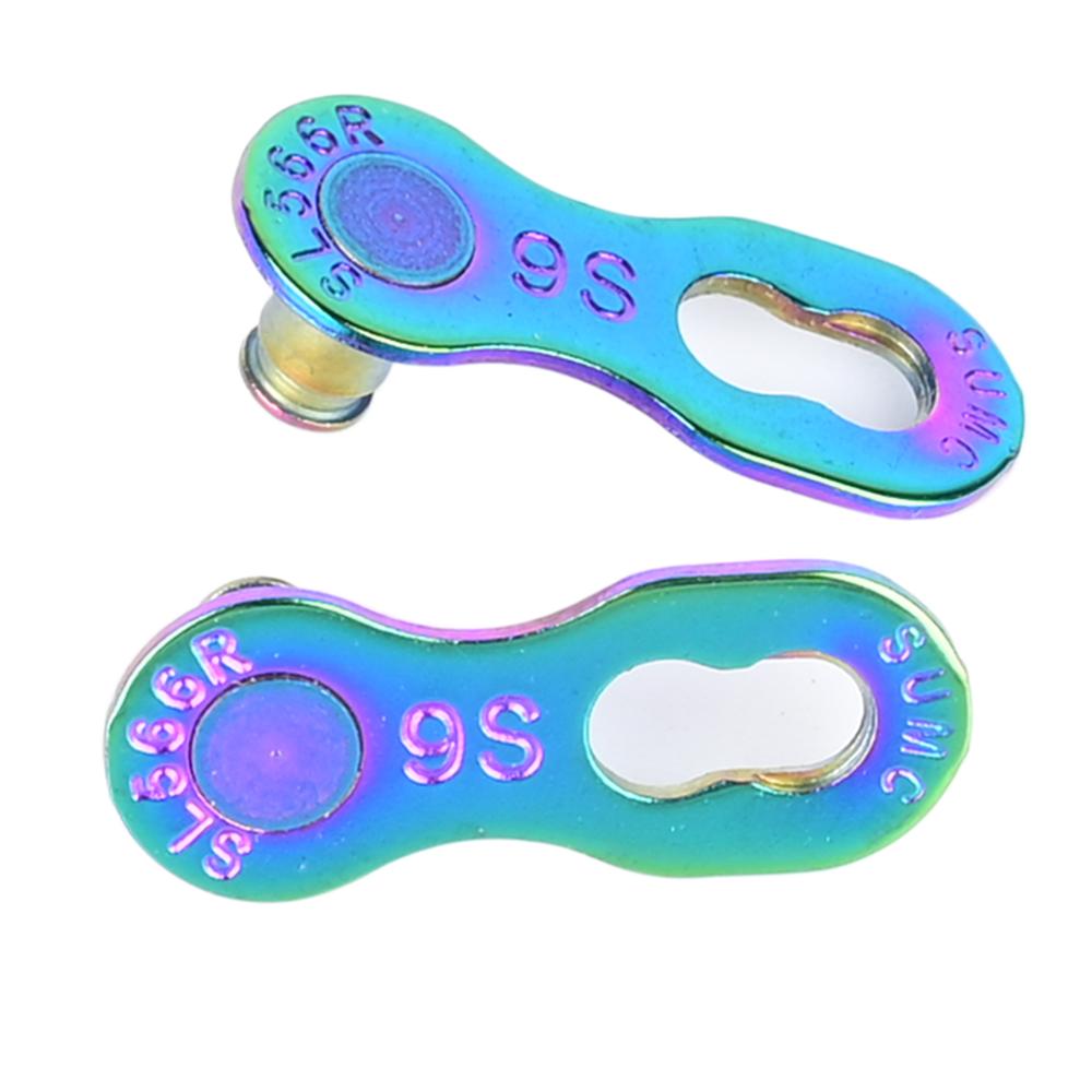 SUMC Bicycle Chain Missing Link Magic buckle 11 12 speed silver gold Chain Link 6/7/8s 9s 10s 11s 12S bicycle quick magic button