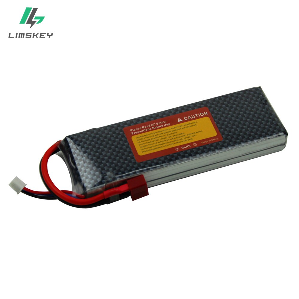 Limskey power 7.4v 5200 mah lipo batteri 30c 2s batteri 2s lipo 7.4 v 5200 mah 30c 2s 1p lithium-polymer batteri til rc bil