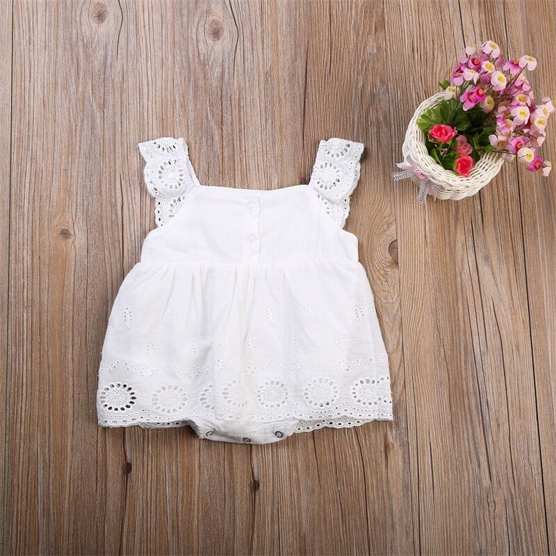 Summer Romper Clothes For Girl Newborn Baby Girls Kids Clothes Cotton Romper Jumpsuit Lovely Playsuit Outfits