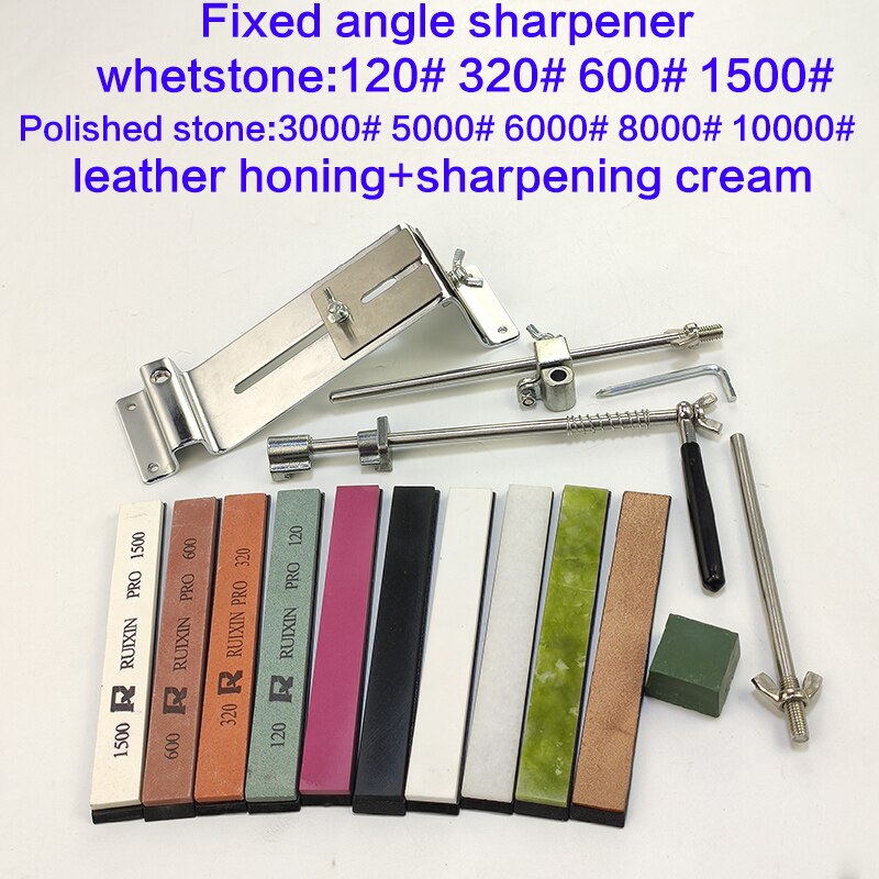 Kitchen kitchen sharpener sharpening system fixed angle sharpening stone Ruixin Pro 3 Apex stainless steel: style b