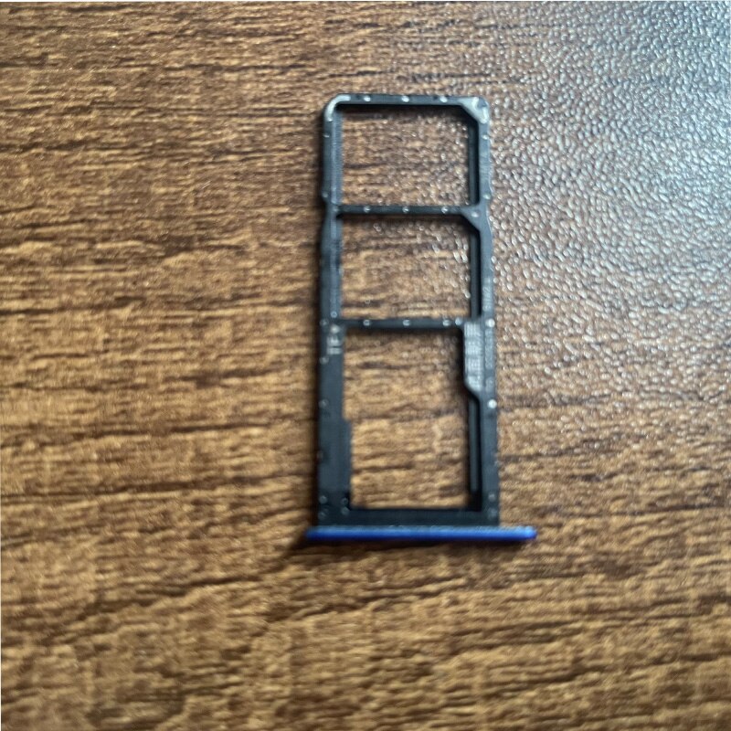 Dla Huawei Honor 9A gniazdo karty Sim taca uchwyt gniazdo Adapter złącze pojemnik części zamienne Y6P 2020 MED-LX9 MED-LX9N: Honor 9A Blue