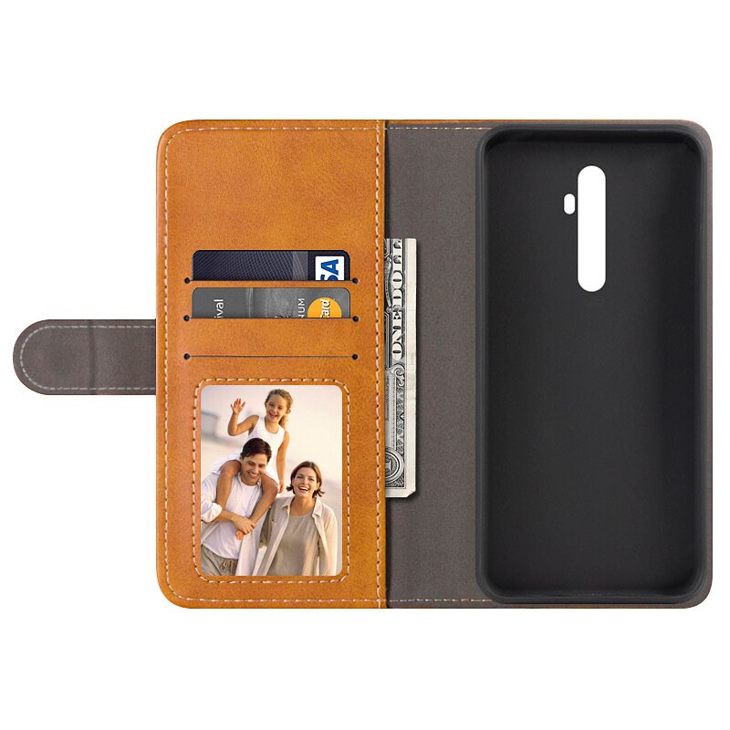 Flip Cover For OPPO Reno 2F Business Case Leather Luxury With Magnet Wallet Case For OPPO Reno 2Z Phone Cover