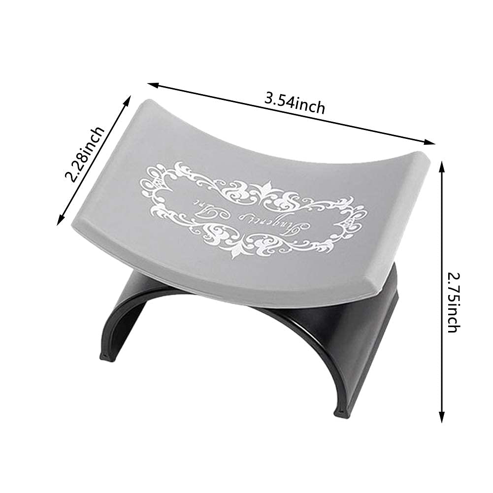 U-Vormige Siliconen Nail Tafel Hand Kussen Houder Wasbaar Draagbare Mat Pad Nail Art Salon Manicure Salon Tool Nail apparatuur