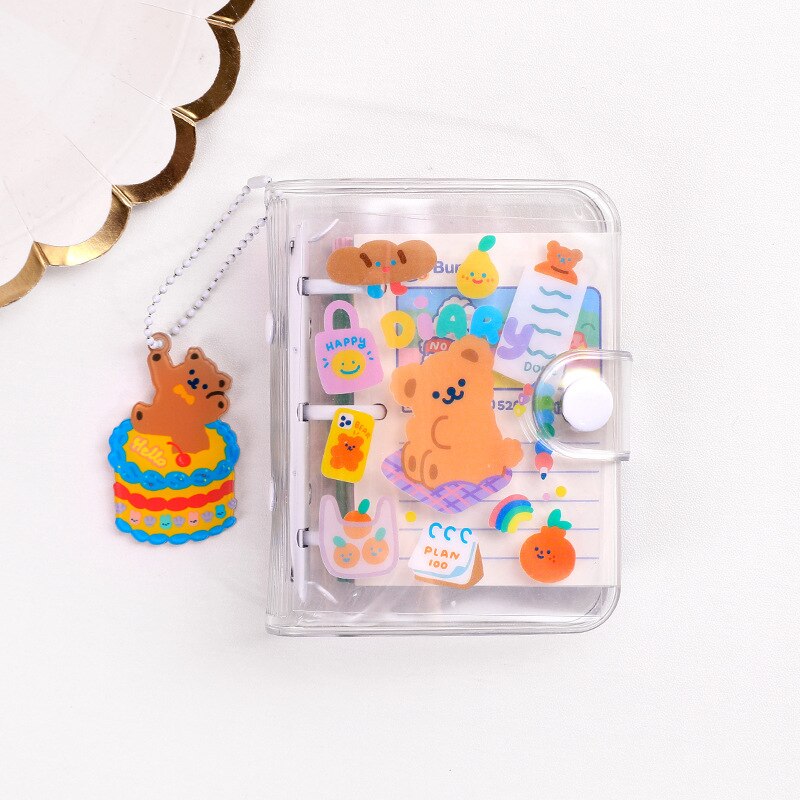 Cute 90 Sheet 3 Holes Loose-leaf Journal Notebook Diary Agenda To Do List Notepad Kawaii School Stationery: 1