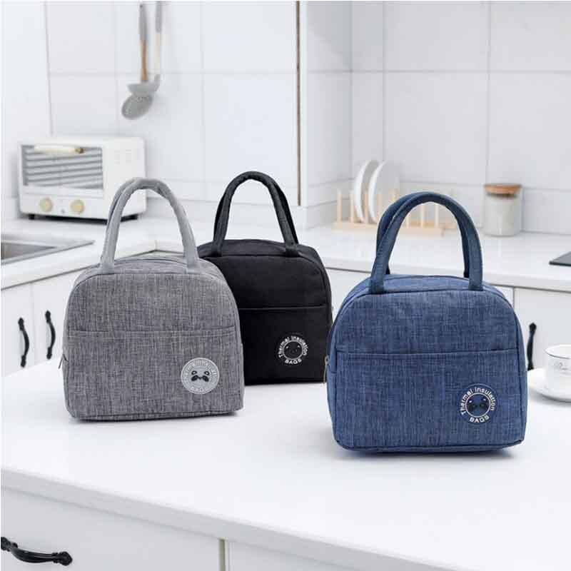 Kationische Wasserdichte Tragbare Eis Pack Thermische Isolierung Tasche Lunchbox Tasche Thermische Isolierung Tasche Aluminium Folie Verdickt Mittagessen