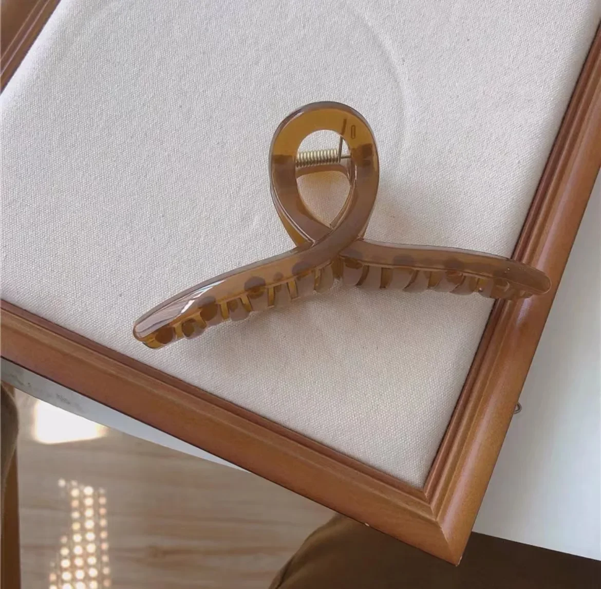 Clip de cola de caballo alta para mujer, pinza de pelo de Metal a la , pinzas para niñas, horquilla fija, pinza, accesorios para el cabello, para la cabeza: Verde negro