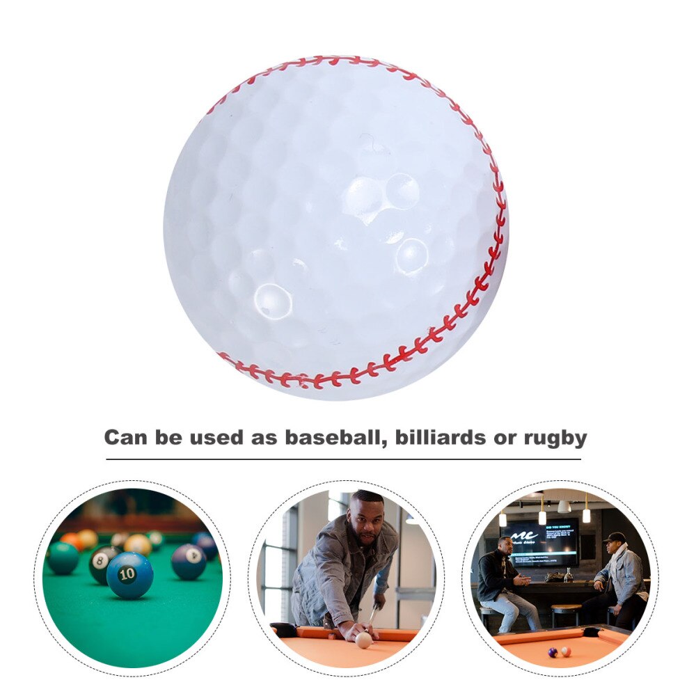 3PCS Sports Theme Ball Training Sports Balls Simulation Rubber Practice Ball (Tennis Basketball Baseball)