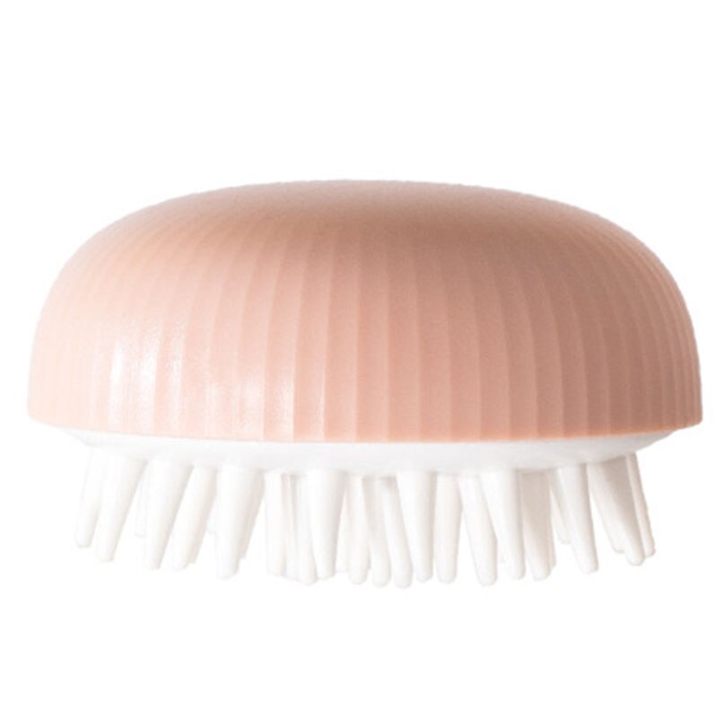 Massage Borstel Drie Gaten Zachte Siliconen Shampoo Borstel Nat En Droog Antislip Massage Borstel