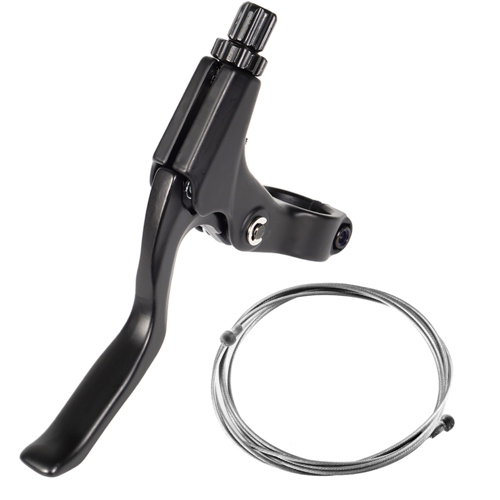 Palanca de freno de bicicleta CHOOEE, manija de freno de bicicleta de aleación de aluminio, palancas de freno ligeras para MTB, negro y plateado