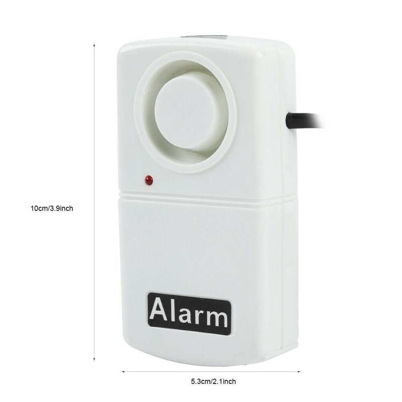 Alarma kerui cn stik 220v led indikator smart 120db automatisk strømafbrydelse afbrydelse alarm advarsel sirene strømafbrydelse alarm