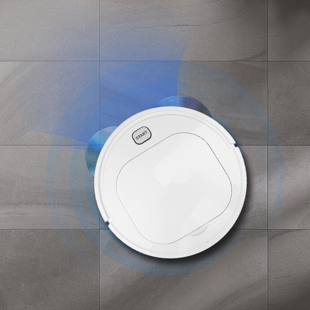 Robot Vacuum Cleaner Home Automatic Smart Sweeping Robot USB Charging Intelligent Floor Dirt Dust Hair Cleaning Machine