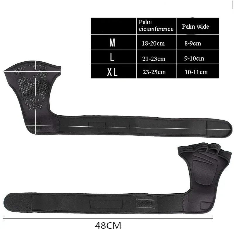 Guanti da allenamento per pesi fitness sport bodybuilding Ginnastica presa Palestra Guanti da polso per palmo Donna Uomo