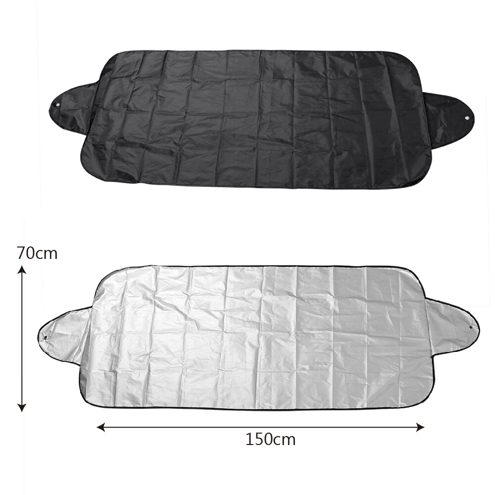 Parasol delantero para parabrisas de coche, cubierta de parabrisas de succión UV, Protector de nieve, accesorios para coche, 4x4, 7x15cm