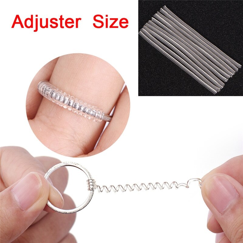 Invisible Ring Size Adjuster Insert Guard Tightener Reducer Resizing Fitter