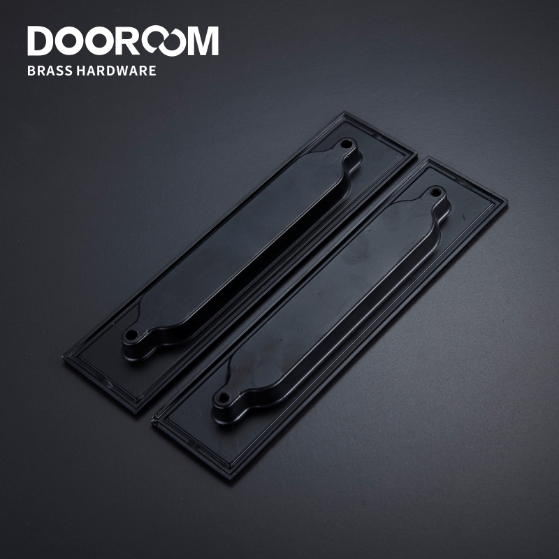 Dooroom Brass Sliding Door Handles Modern American Push Pull Hidden Pulls Interior Living Room Bathroom Balcony Kichen Keyless