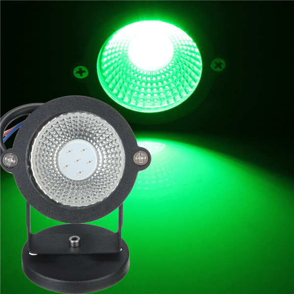 BECOSTAR 5W Led Garden Lamp Bulb Landscape Lighting Waterproof IP65 Outdoor Lawn Flood Light 85-265V Red Green Blue White