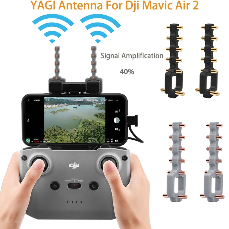DJI Mavic Luft 2 S/Mini 2 Signal Booster Yagi-antenne für Mavic Luft 2 erweitert Palette Yagi antenne Signal Booster Drohne Zubehör