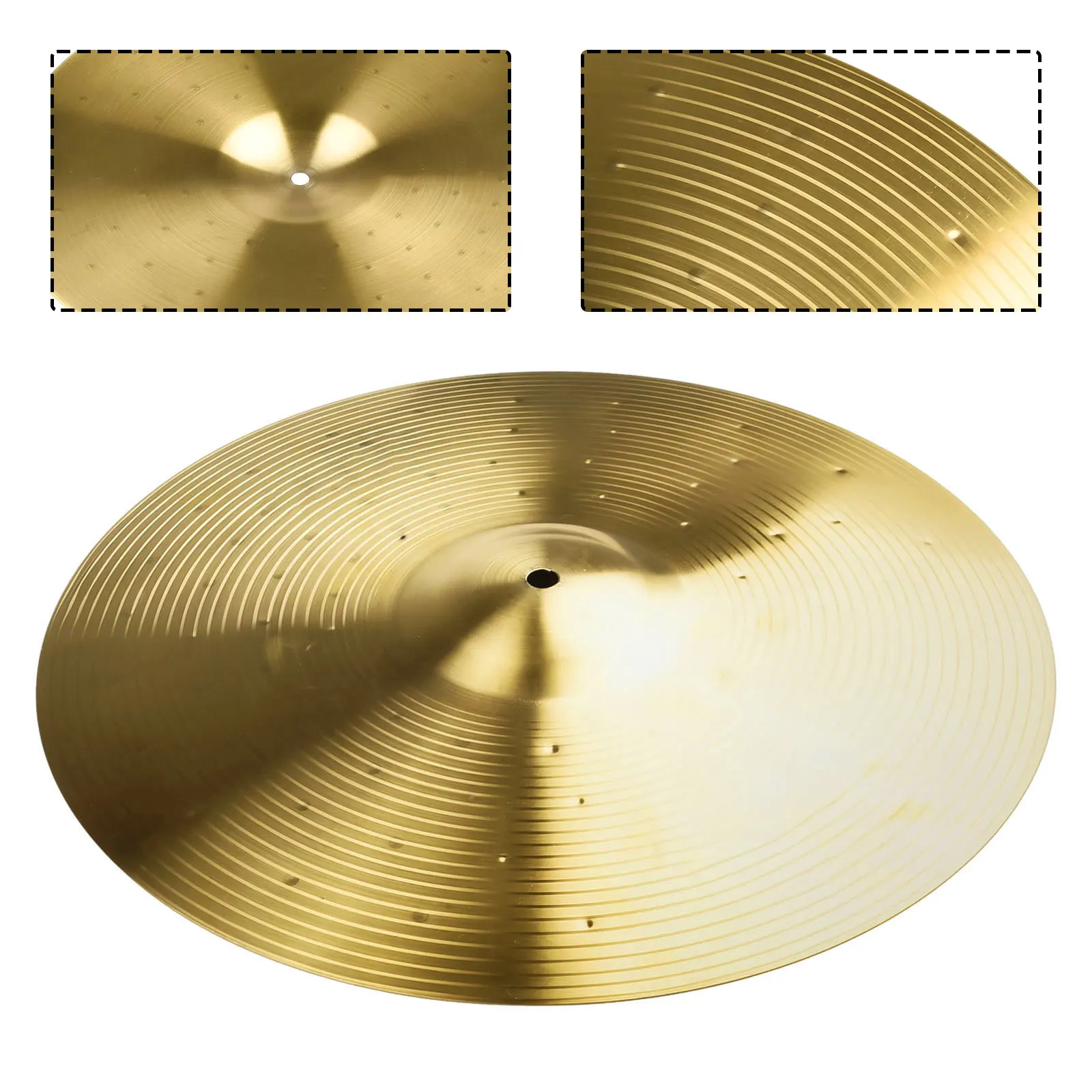 14 16-inch Drum Messing Bekkens Percussie Splash Crash Hi-Hat Jazz Drum Cimbaal Muziekinstrument Onderdelen Drumstel Cimbaal