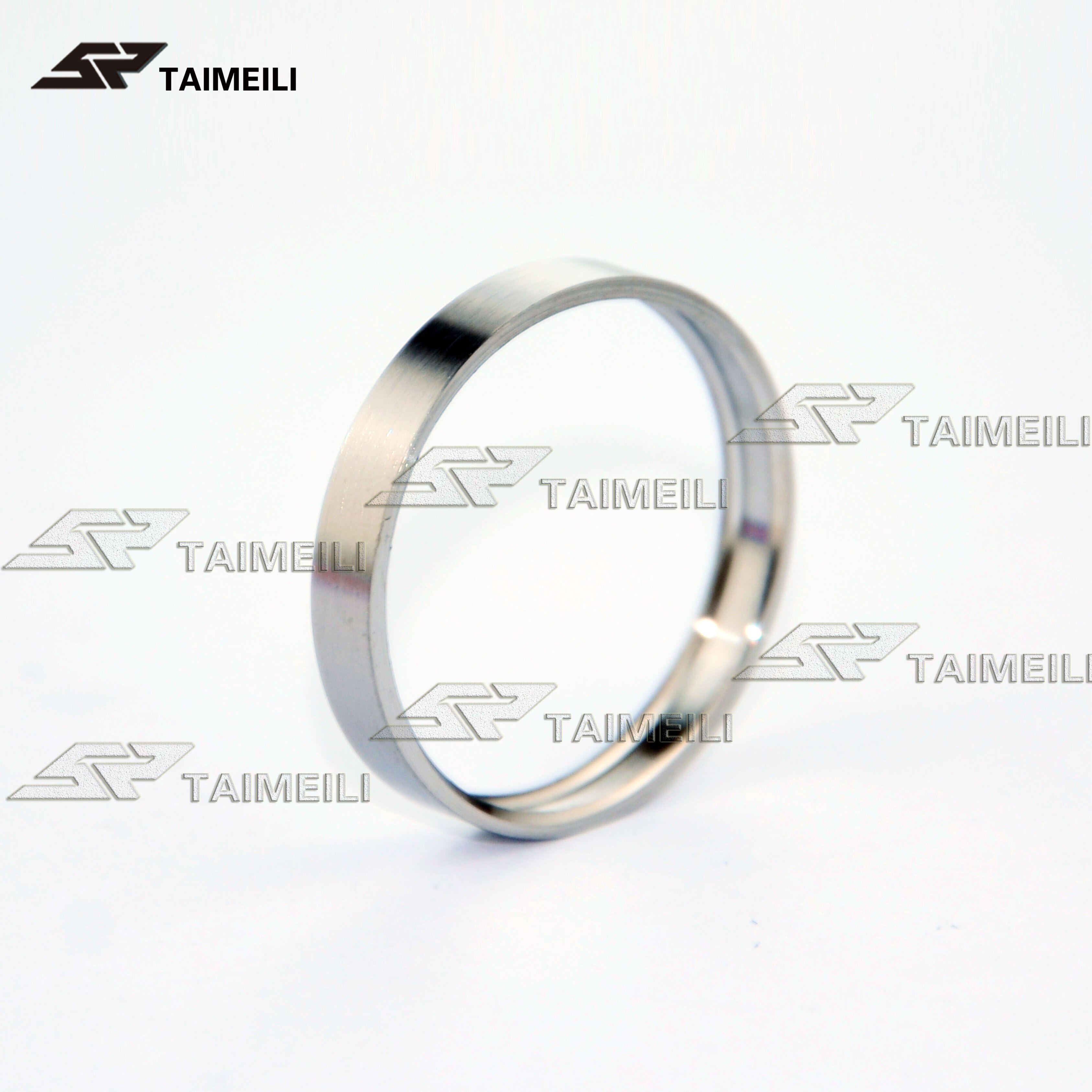 Taimeilititanium legering skive cykel håndled sæt gaffelpakning 5mm 10 mm 1 stk: 10mm / Sølv