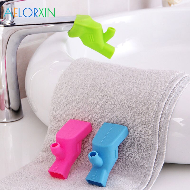 3Pcs/Lot Two Ways of Using Baby Kids Hand Washing Device Bathroom Accessories Handwashing Extension of The Water Trough