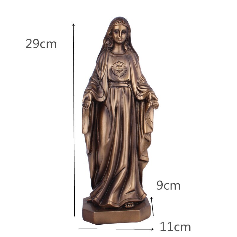 Jesus Home Decoration Virgin Mary Decor Christ Church Catholic Relics Crafts: Navy