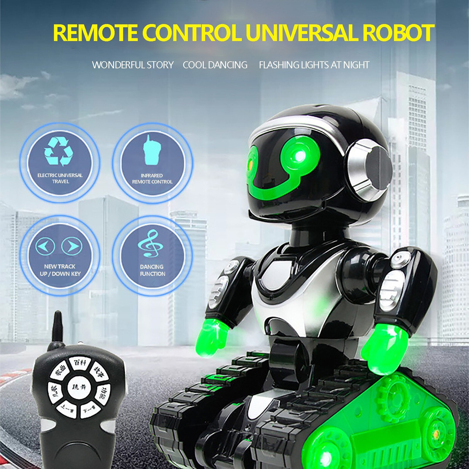 Smart Robot Speelgoed Voor Kinderen Kinderen Elektrische Speelgoed Afstandsbediening Universele Intelligente Robot Volwassenen Hand Gemaakt Model verzamelen