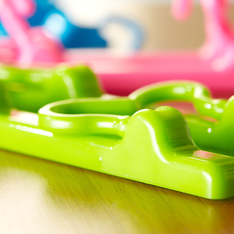 Vanzlife keuken plafond haak kast opbergrek met 3M lijm naadloze zelfklevende haak lager