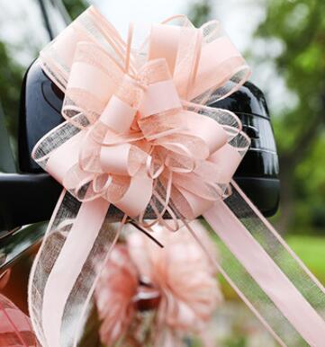 Strik lint snoepkleurige sneeuw garen omwikkeld rand jaar feest bruiloft tas auto familie verpakking decoratief lint: Nr . .3