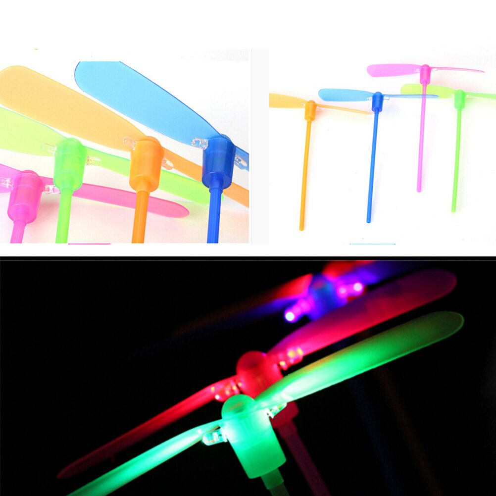 Led Unisex Klassieke Speelgoed Libelle Vliegende Spinning Light-Up Traditionele Kleurrijke Kinderen Speelgoed Cadeau Voor Kinderen