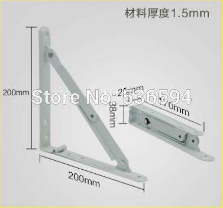 20cm long motor homes table parts folding holder for home furniture