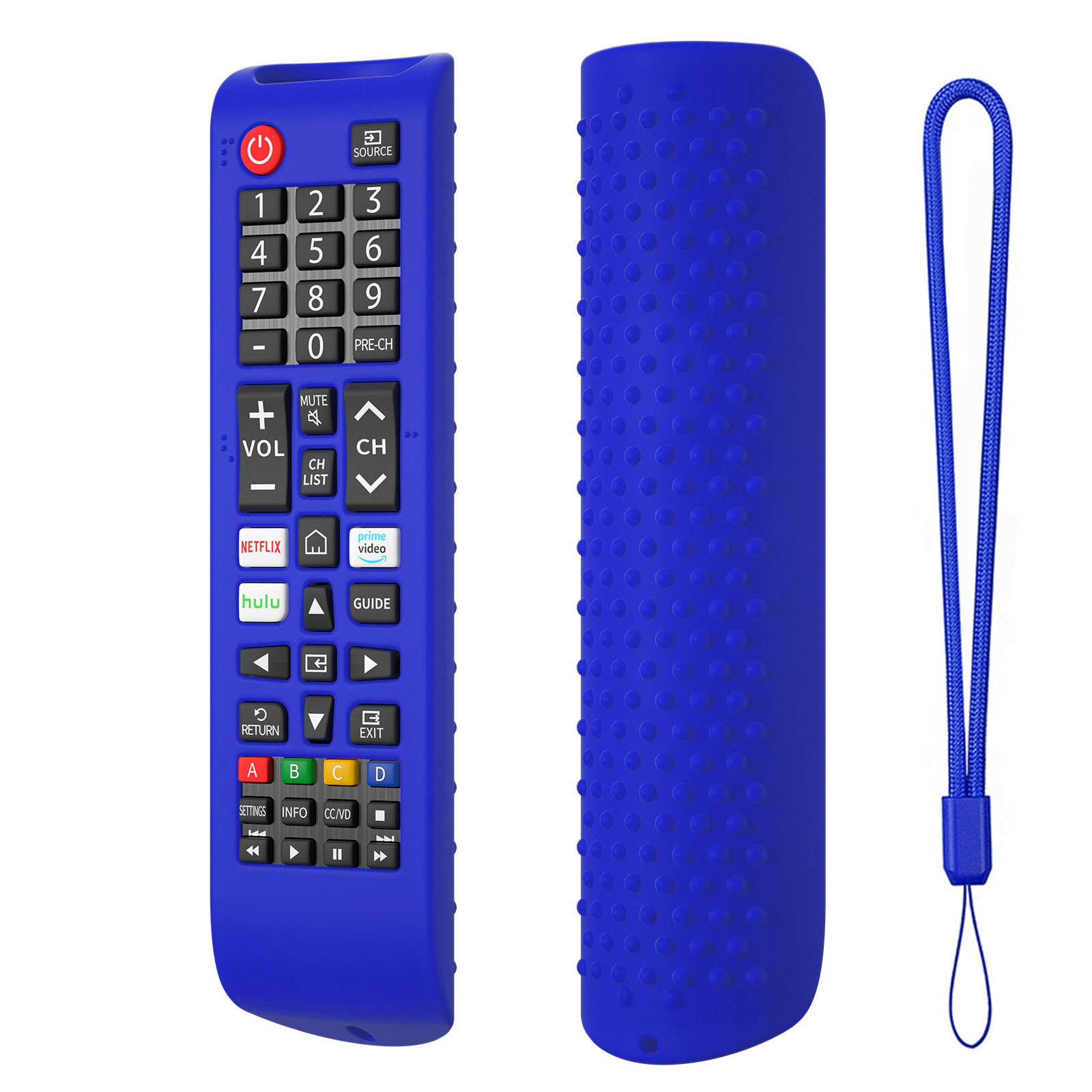 Funda de silicona para mando a distancia, funda antideslizante para mando a distancia Samsung Smart TV, funda protectora para mando de BN59-01315: Amarillo claro