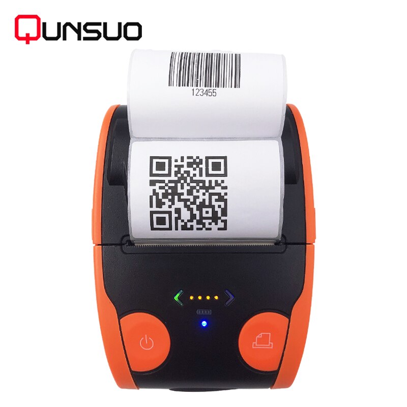 Bluetooth 58mm Wireless Receipt Printer Work In Low Temperature Environment