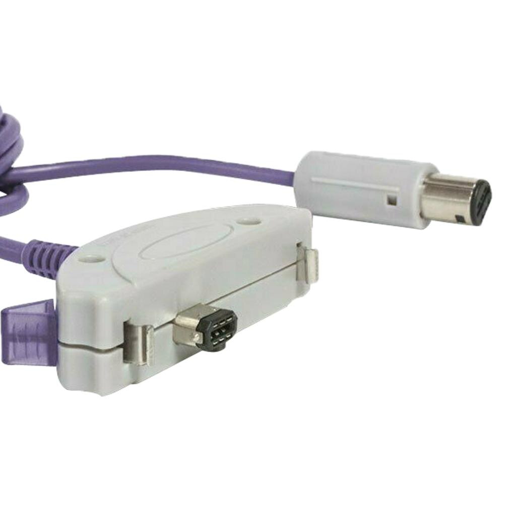 Link Cable Adapter for GameBoy Advance to for Gamecube 1.8m Purple