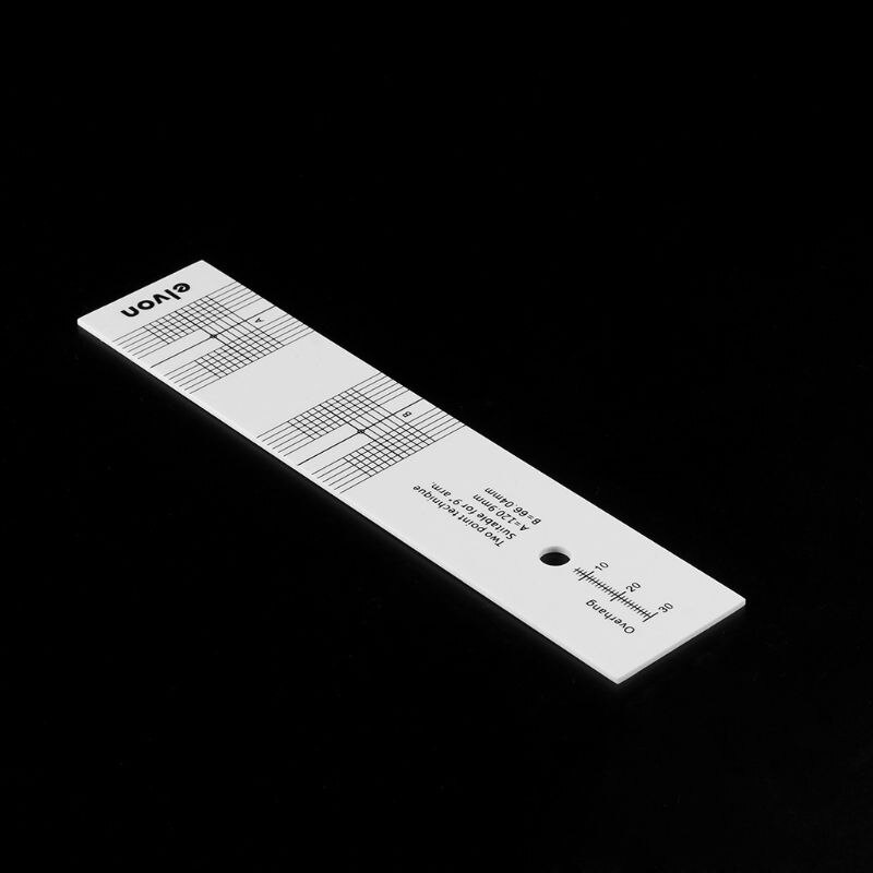 Anti-glijdende LP Vinyl Record Pickup Kalibratieplaat Afstandsmeter Gradenboog Aanpassingsgereedschap Liniaal Voor Draaitafel