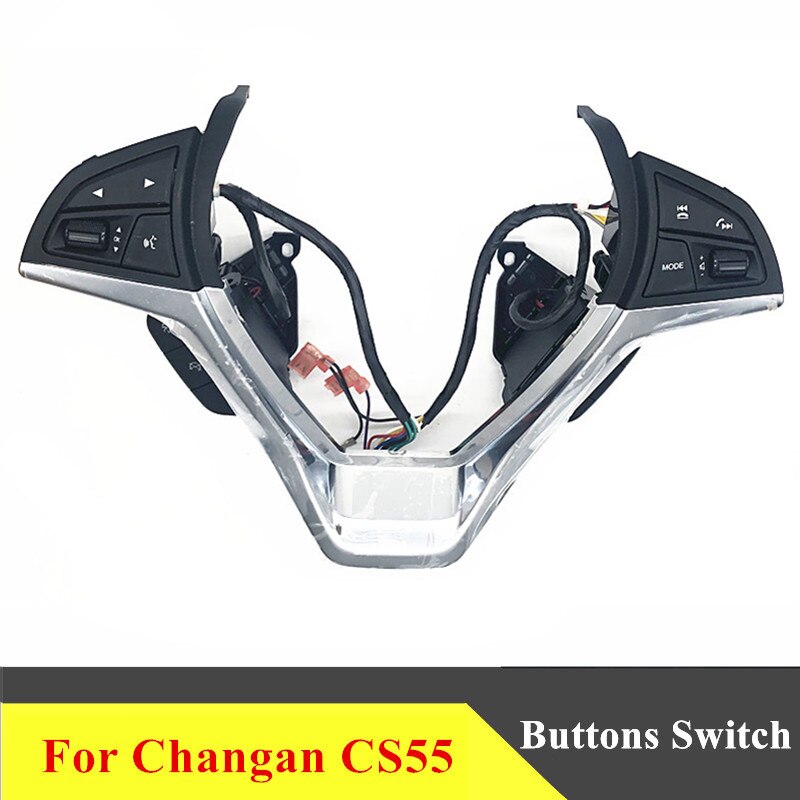 Stuurwiel Schakelaar Voor Changan Cs55 Multifunctionele Stuurbediening Knop Audio Cruise Knop Schakelaar Auto-accessoires