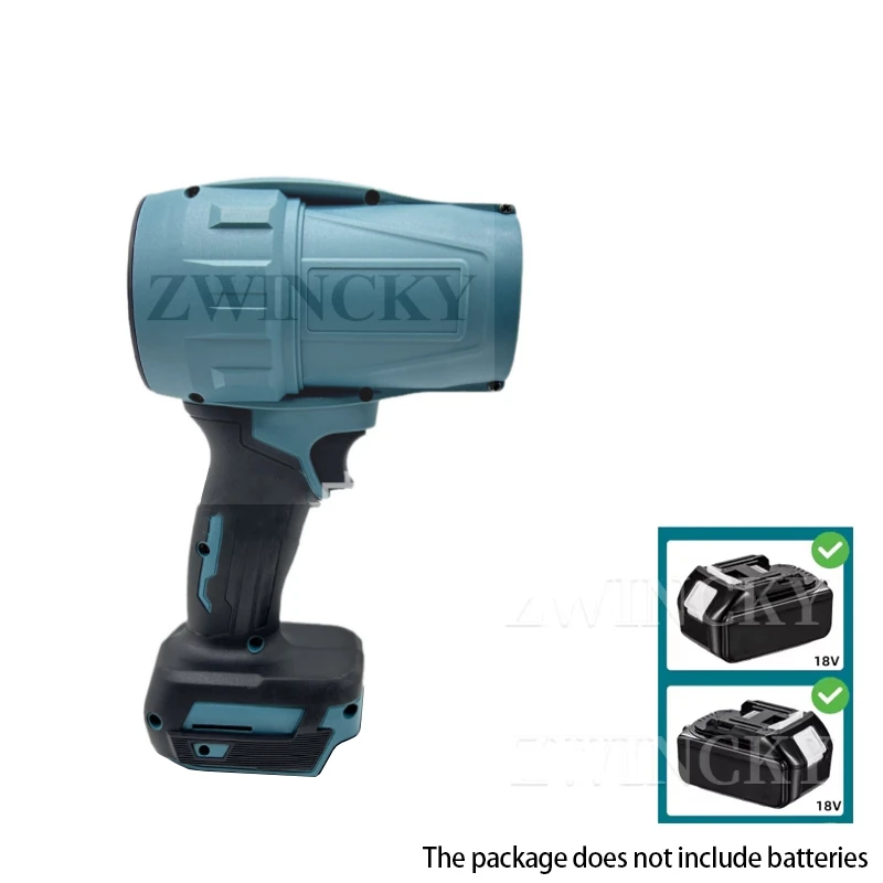 Für Makita 18V Lithium-Batterie Violent Blower Mini Turbo Jet Fan Handheld Bürstenlosen Motor industrielle Kanal Fan High-Power Fan