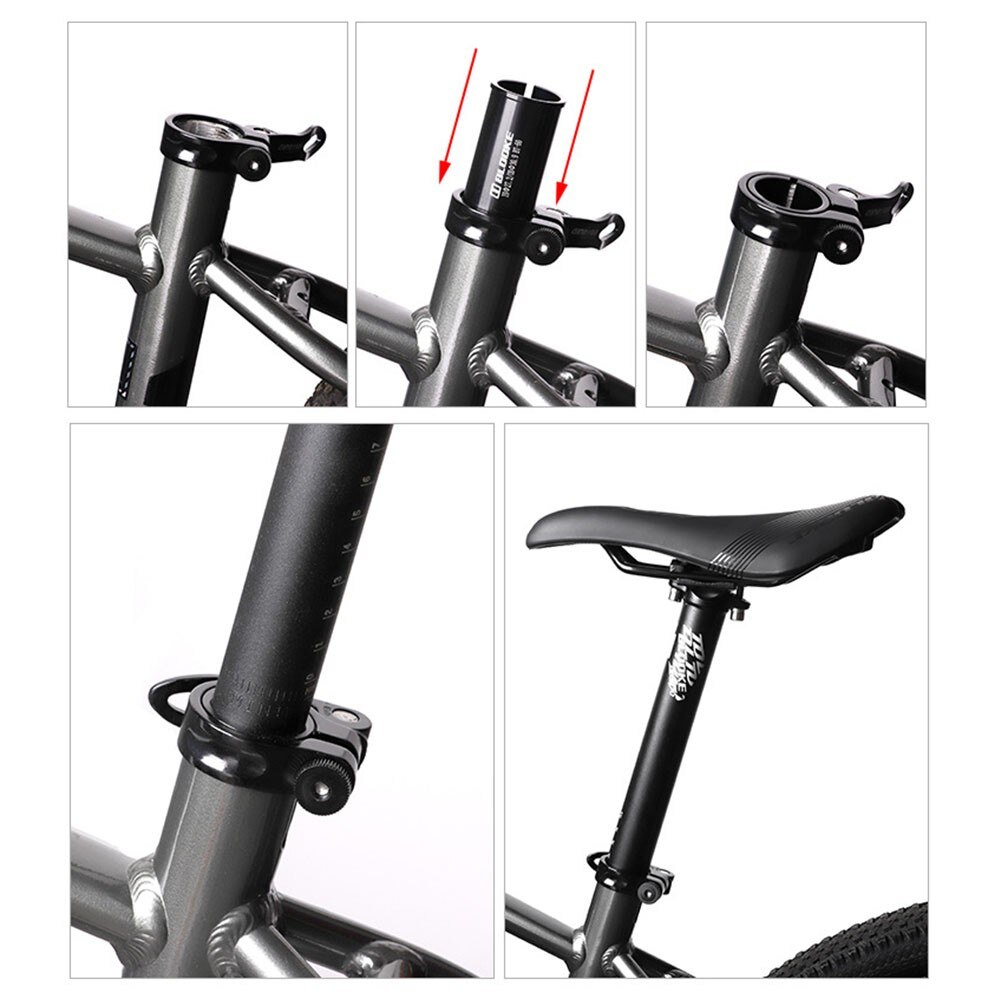 Manchon réducteur de tige de selle de vélo, vtt, 25.4/27.2/28.6/31.6/31.8/33.9/34.9mm