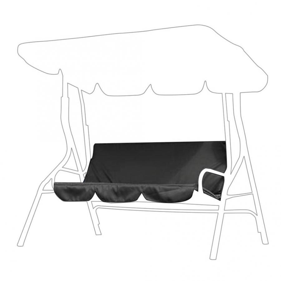 Housse de Protection pour hamac, imperméable, housse de Protection pour 3 chaises, Protection pour l'extérieur: Black