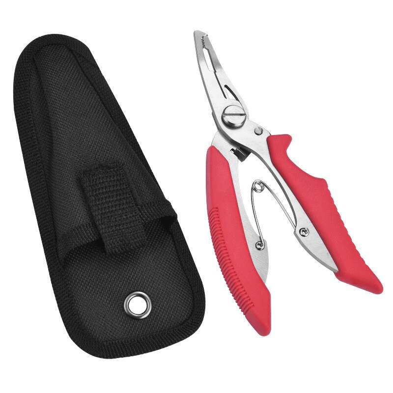 MNFT Fishing Plier Scissor Braid Line Lure Cutter Hook Remover etc. Tackle Tool Cutting Fish Use Tongs Multifunction Scissors: 3-2