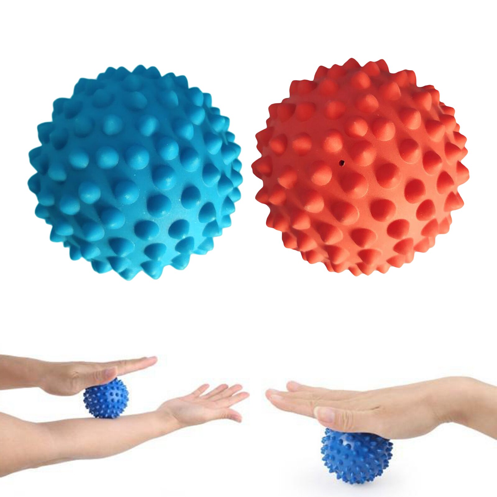 Foot Massage Roller Ball Spiky Massage Ball for Plantar Fasciitis 9cm