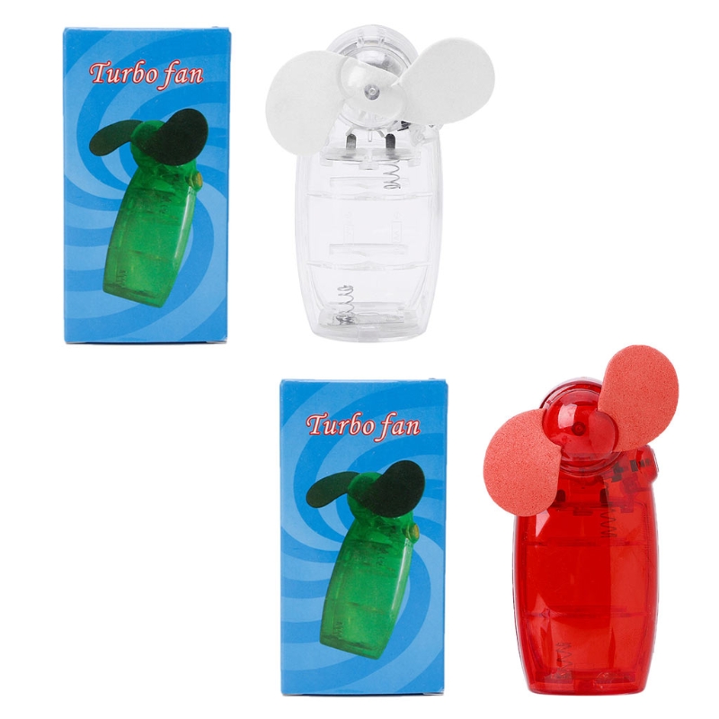 Portabel mini fickfläkt cool air handhållen batteri rese fläkt kylare
