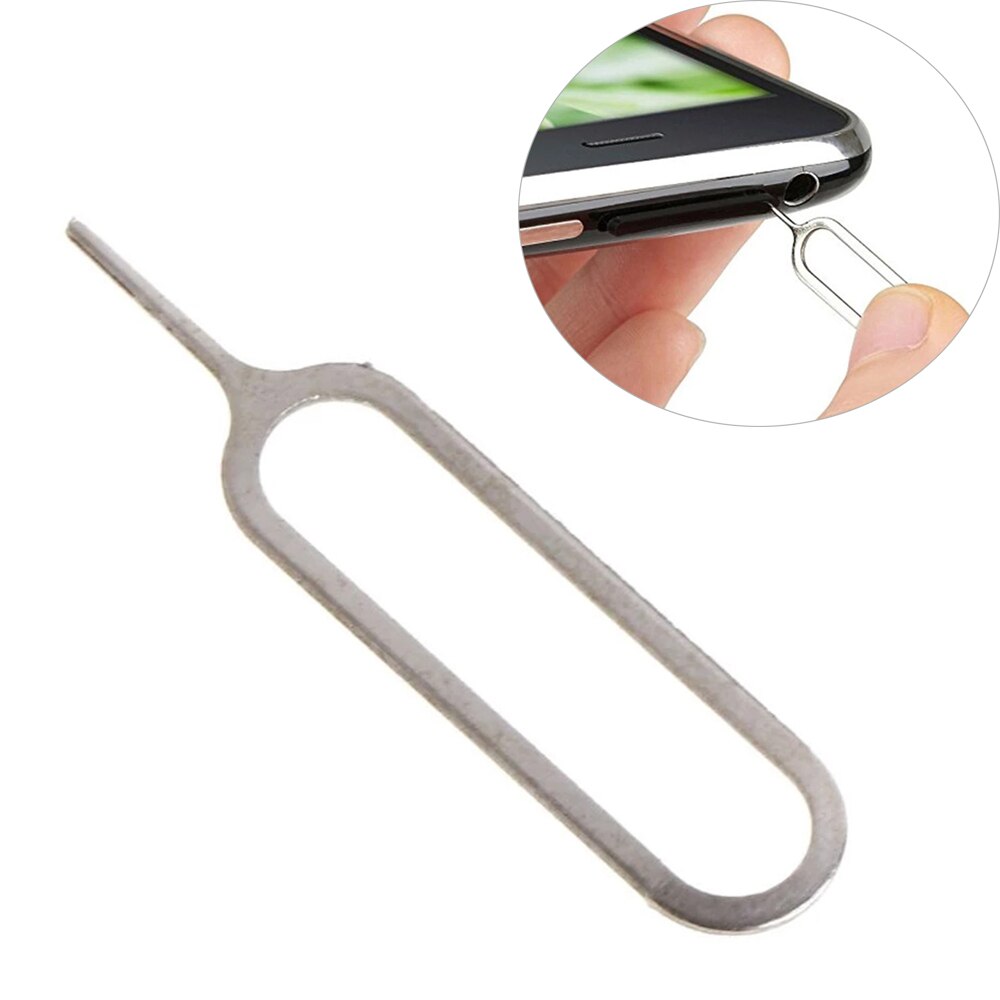 100Pcs Sim Card Tray Naald Opener Pin Ejector Eject Pin Key Removal Tool Voor Iphone Samsung Huawei Xiaomi Redmi meizu