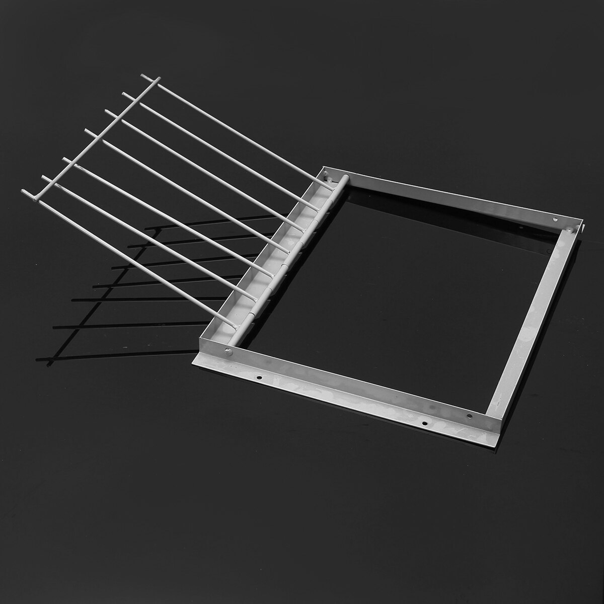 30X26Cm Vliegende Duif Lofts Entree Vogels Ijzeren Deur Frame Entree Tumbler Duif Papegaaien Huis Kooi Draad Trapping bar