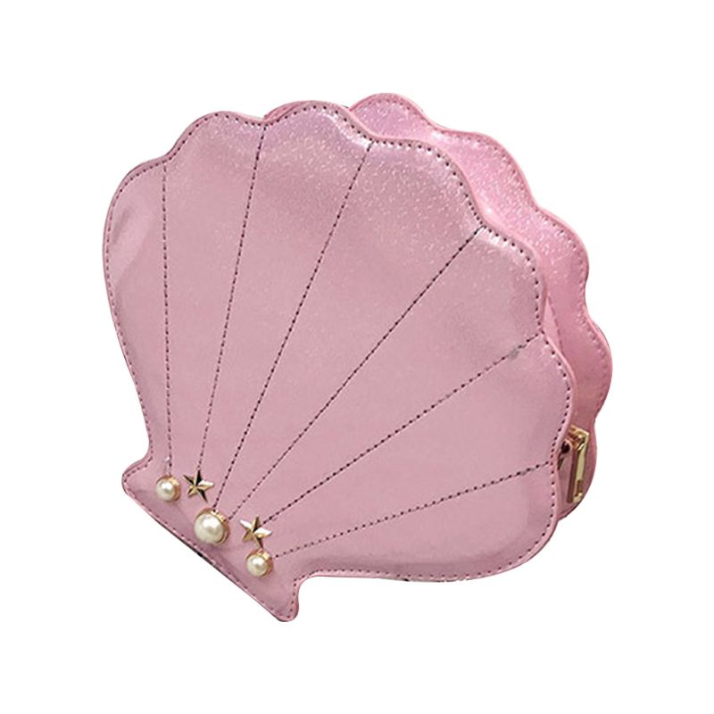 Dames hologram crossbody schoudertas pu leren tas handtas ketting portemonnee satchel: Roze
