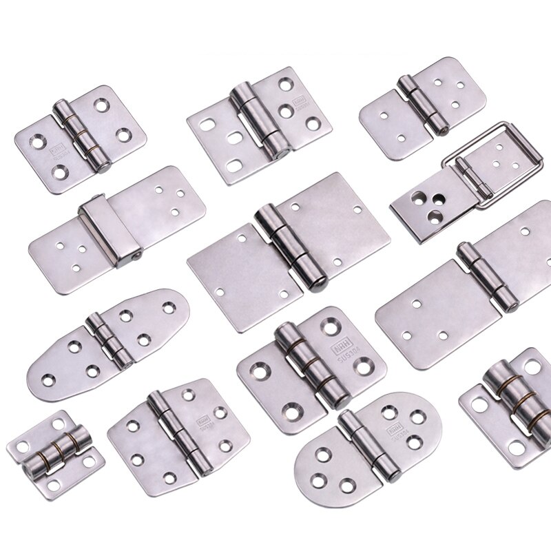 Stainless Steel Cabinet Hinge Electric Box Hinge Industrial Equipment SS304 Chassis Drawer Hinge
