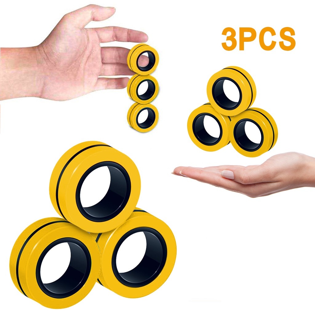 Magnetische Fidget Speelgoed Armband Ring Unzip Anti-Stress Speelgoed Magic Ring Props Gereedschap Decompressie Speelgoed Мягкие Игрушки