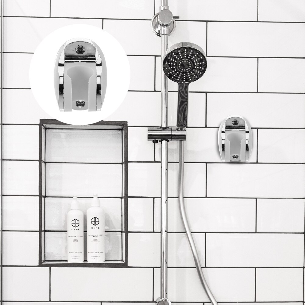 2 Pcs Bracket Premium Adhesive for Bathroom Home Indoor