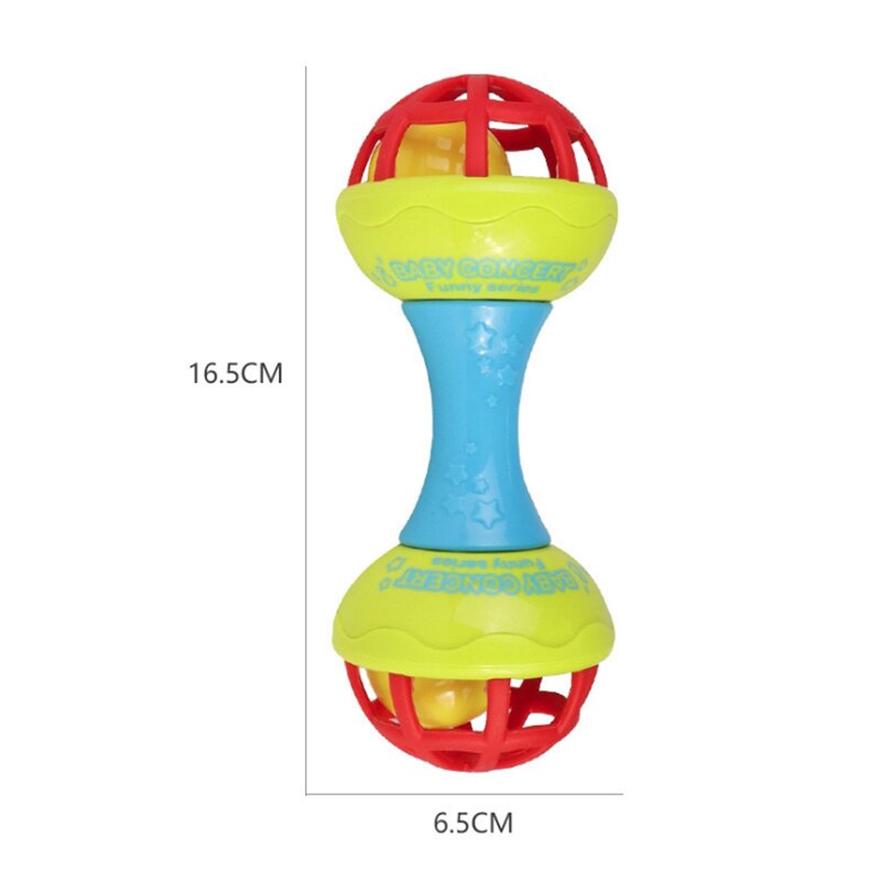 Aveeno Soothing Baby Puzzle Early Childhood Toys 0-1-Year-Old Bell Baby shou zhua qiu Neonatal Can Bite Flexible Glue Fitness Ba: WJ600