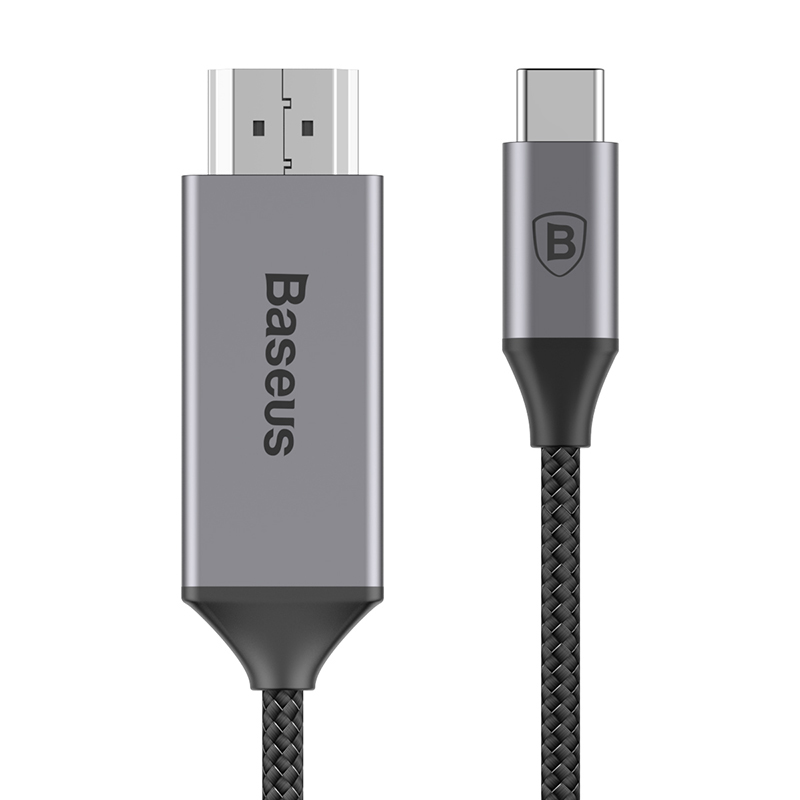 Baseus USB Type C naar HDMI Kabel voor Huawei P20 Mate 20 Pro USB C naar HDMI Splitter voor MacBook samsung Galaxy S8 S9 Adapter: Default Title